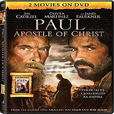 Paul Apostle Of Christ / Risen (바울/부활)(지역코드1)(한글무자막)(DVD)