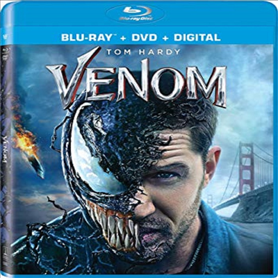 Venom (2018) (베놈)(한글무자막)(Blu-ray+DVD)