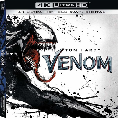 Venom (베놈) (2018) (한글무자막)(4K Ultra HD + Blu-ray + Digital)