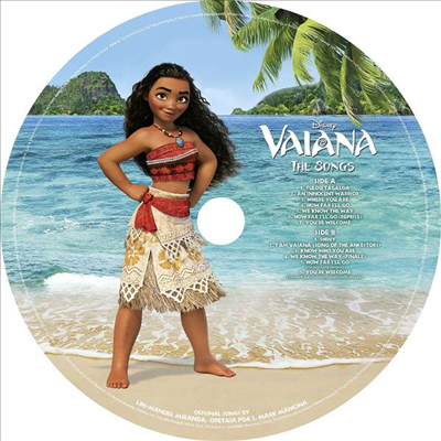 Walt Disney - Vaiana (모아나) (Soundtrack)(Ltd. Ed)(Picture Disc)(LP)