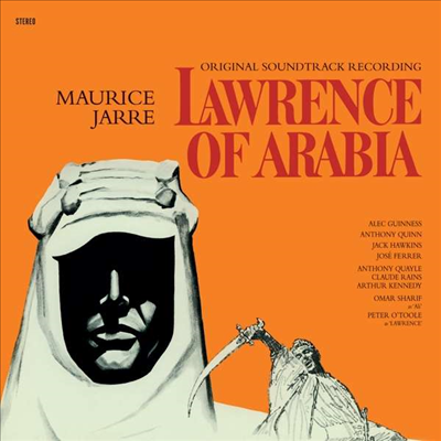 Maurice Jarre - Lawrence Of Arabia (아라비아의 로렌스) (Soundtrack)(Ltd. Ed)(Remastered)(180G)(Red Vinyl)(LP)