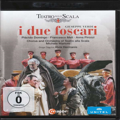 베르디: 오페라 '포스카리 가문의 두 사람' (Verdi: Opera 'I due Foscari') (한글자막)(4K Ultra HD) (2019)(DVD) - Michele Mariotti