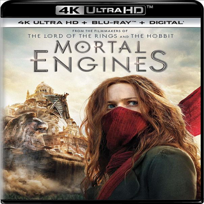 Mortal Engines (모털 엔진) (2018) (한글무자막)(4K Ultra HD + Blu-ray + Digital)