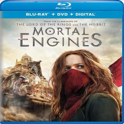 Mortal Engines (모털 엔진) (2018) (한글무자막)(Blu-ray + DVD + Digital)