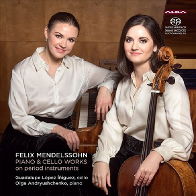 멘델스존: 첼로 소나타 1 & 2번 (Mendelssohn: Cello Sonatas Nos.1 & 2) (SACD Hybrid) - Guadalupe Lopez-Iniguez