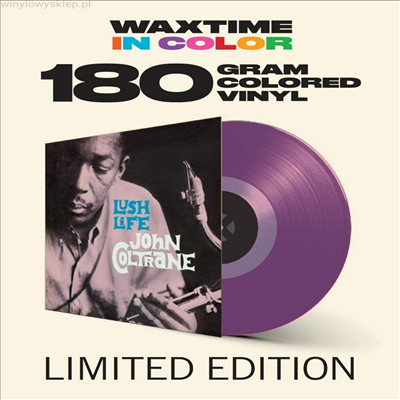 John Coltrane - Lush Life (Ltd. Ed)(Remastered)(Bonus Track)(180G)(Purple Vinyl)(LP)