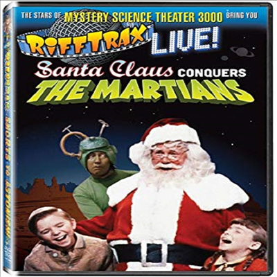 Rifftrax: Live Santa Claus Conquers (리프트랙스)(지역코드1)(한글무자막)(DVD)