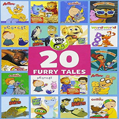 Pbs Kids: 20 Furry Tales (피비에스 키즈)(지역코드1)(한글무자막)(DVD)