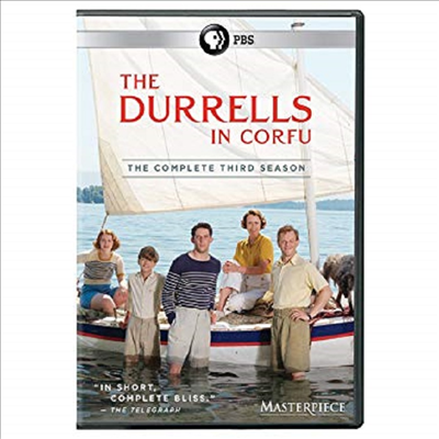 Masterpiece: Durrells In Corfu - Season 3 (마스터피스)(지역코드1)(한글무자막)(DVD)