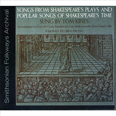 Tom Kines - Songs From Shakespeare's Plays And Songs (Soundtrack)(CD)