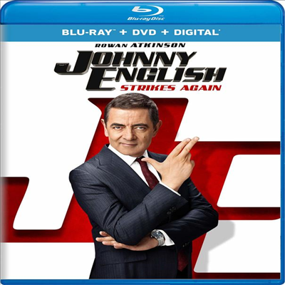 Johnny English Strikes Again (쟈니 잉글리쉬 3: 스트라이크 어게인) (2018) (한글무자막)(Blu-ray + DVD + Digital)
