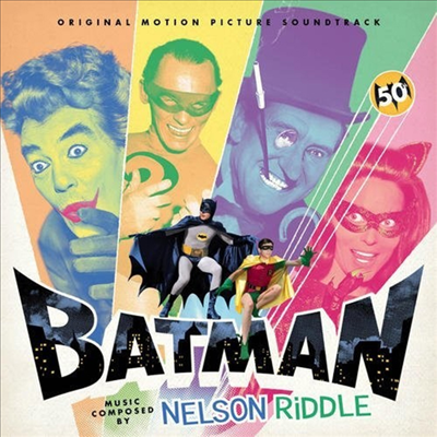 Nelson Riddle - Batman (배트맨) - Movie (&#39;66) (Soundtrack)(CD)