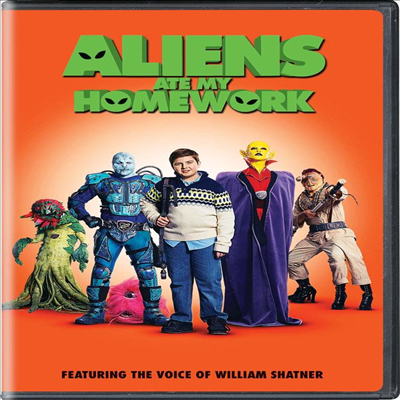 Aliens Ate My Homework (에일리언스 에이트 마이 홈월크) (2018)(지역코드1)(한글무자막)(DVD)