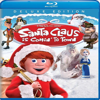 Santa Claus Is Comin&#39; To Town - Deluxe Edition (산타 클로스 인 커밍 투 타운) (1970)(한글무자막)(Blu-ray)