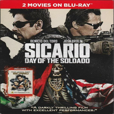 Sicario / Sicario: Day Of The Soldado (시카리오: 암살자의 도시 / 시카리오: 데이 오브 솔다도)(한글무자막)(2Blu-ray)