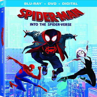Spider-Man: Into The Spider-Verse (스파이더맨: 뉴 유니버스) (2018) (한글무자막)(Blu-ray + DVD + Digital)