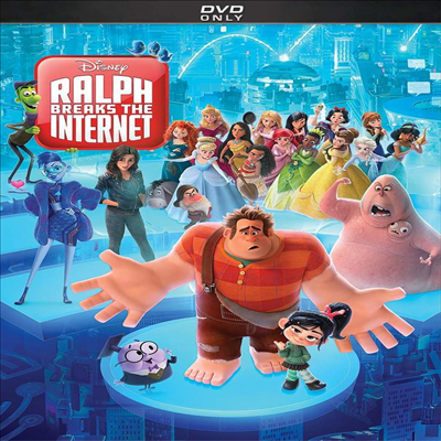 Ralph Breaks The Internet (주먹왕 랄프 2: 인터넷 속으로) (2018)(지역코드1)(한글무자막)(DVD)