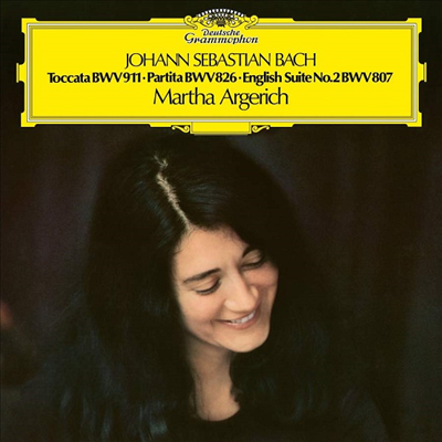 바흐: 영국 모음곡 & 파르티타 2번 (Bach: English Suite and Partita No.2) (180g)(LP) - Martha Argerich