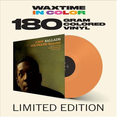 John Coltrane - Ballads (Ltd. Ed)(Remastered)(Bonus Track)(180G)(Orange Vinyl)(LP)