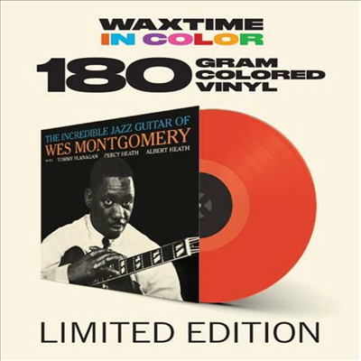 Wes Montgomery - Incredible Jazz Guitar Of Wes Montgomery (Ltd. Ed)(Remastered)(180G)(Colored Vinyl)(LP)
