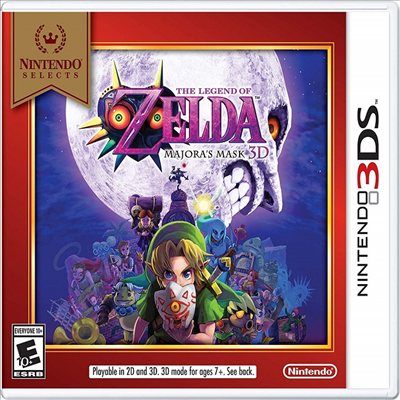 무쥬라의 가면 3D (The Legend of Zelda: Majora&#39;s Mask 3D) (Nintendo Selects Edition)(Nintendo 3DS)(영문반)