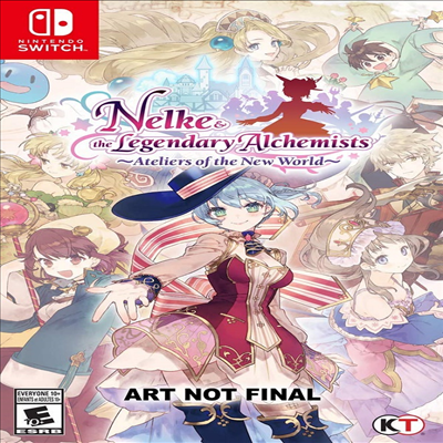 네르케와 전설의 연금술사들 (Nelke &amp; The Legendary Alchemist: Ateliers Of The N) (Nintendo Switch)(영문반)