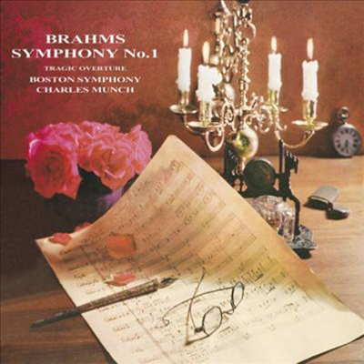 브람스 : 교향곡 1번 & 비극적 서곡 (Brahms : Symphony No.1 & Tragic Overture) (Blu-spec CD 일본반) - Charles Munch