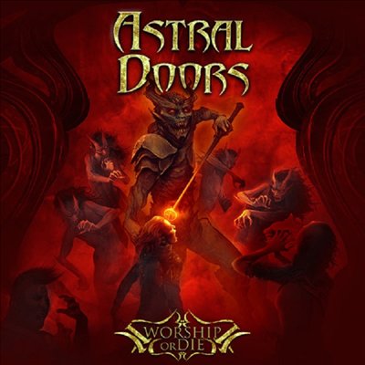 Astral Doors - Worship Or Die (Colored LP)