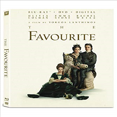 Favourite (2018) (더 페이버릿: 여왕의 여자)(한글무자막)(Blu-ray+DVD)