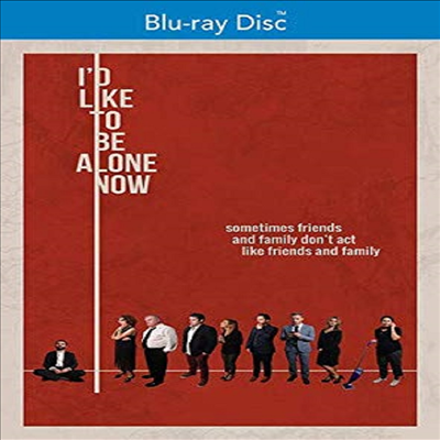 I&#39;d Like To Be Alone Now (아이드 라이크 투 비 얼론 나우)(한글무자막)(Blu-ray)