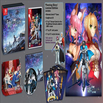 페이트 엑스텔라 링크 (Fate/Extella Link) (Fleeting Glory Limited Edition)(Nintendo Switch)(영문반)