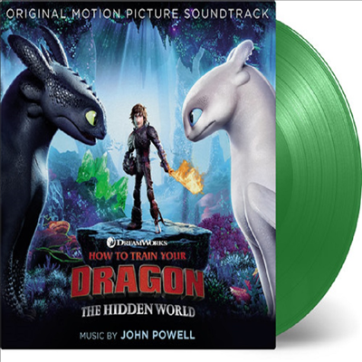 John Powell - How To Train Your Dragon: The Hidden World (드래곤 길들이기 3) (Soundtrack)(Ltd)(Gatefold)(180G)(Green Vinyl)(2LP)