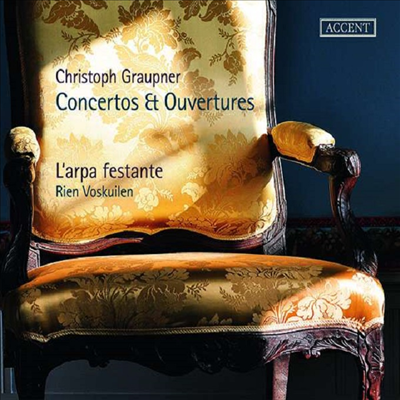 그라우프너: 협주곡과 서곡 (Graupner: Concertos and Overtures)(CD) - Rien Voskuilen