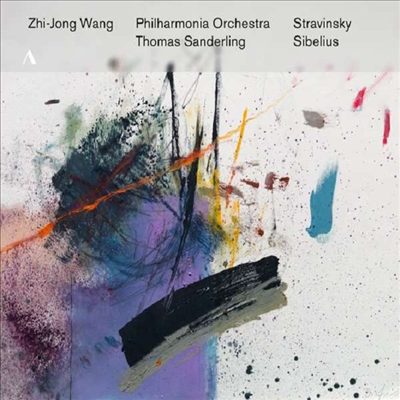 시벨리우스 &amp; 스트라빈스키: 바이올린 협주곡 (Sibelius &amp; Stravinsky: Violin Concerto)(CD) - Zhi-Jong Wang