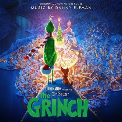 Danny Elfman - Dr Seuss's Grinch (그린치) (Score)(Soundtrack)(Bonus Track)(CD)
