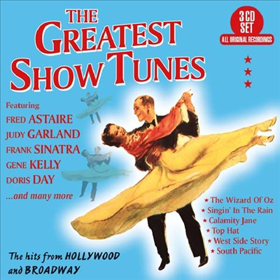 Various Artists - Greatest Show Tunes (위대한 뮤지컬의 순간들) (Soundtrack)(Digipack)(3CD)