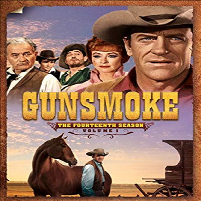 Gunsmoke: Fourteenth Season - Vol 1 (건스모크) (Mono)(지역코드1)(한글무자막)(DVD)