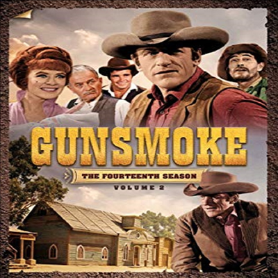 Gunsmoke: Fourteenth Season - Vol 2 (건스모크) (Mono)(지역코드1)(한글무자막)(DVD)