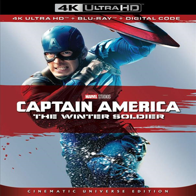 Captain America: Winter Soldier (캡틴 아메리카: 윈터 솔져) (2014) (한글무자막)(4K Ultra HD + Blu-ray + Digital Code)