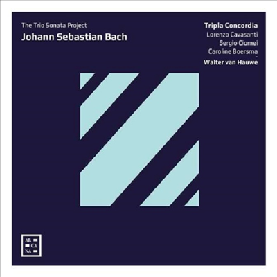 바흐 - 트리오 소나타 프로젝트 (Bach - The Trio Sonata Project)(CD) - Tripla Concordia