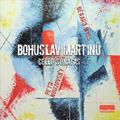 마르티누: 첼로 소나타 1, 2 & 3번 (Martinu: Cello Sonatas Nos.1, 2 & 3)(CD) - Petr Nouzovsky