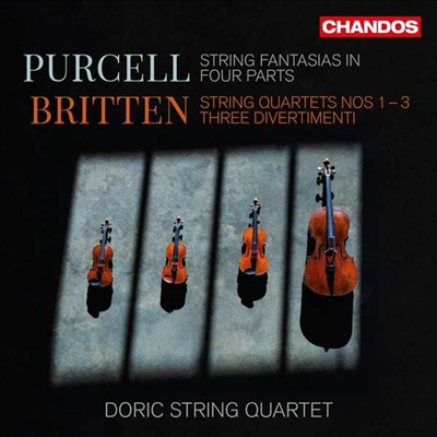 브리튼: 현악 사중주 1 - 3번 (Britten: String Quartets Nos.1 - 3) (2CD) - Doric String Quartet