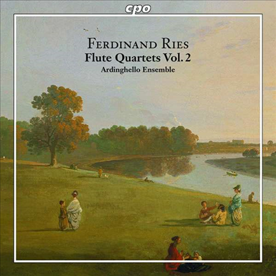 리스: 플루트 사중주 2집 (Ries: Flute Quartets, Vol.2)(CD) - Ardinghello Ensemble