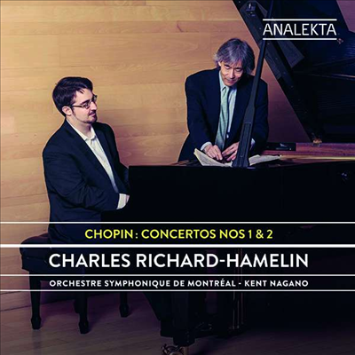 쇼팽: 피아노 협주곡 1, 2번 (Chopin: Piano Concerto No.1 & 2)(CD) - Charles Richard-Hamelin