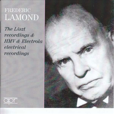 프레데릭 라몬드 - 히스토릭 레코딩 (Liszt Recordings & HMV & Electrola Electrical Recordings) (3CD) - Frederic Lamond