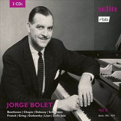 호르헤 볼레 - 베를린 방송 공연 실황 (Jorge Bolet - Berlin Radio Recordings, 1961-1964) (3CD) - Jorge Bolet