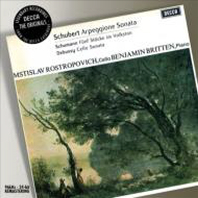 슈베르트 : 아르페지오네 소나타, 슈만 : 민요 풍의 5개 소품, 드뷔시 : 첼로 소나타 (Schubert : Arpeggione Sonata D821, Schumann : Funf Stuke Im Volkston, Op.102, Debussy : Cello Sonata) (일본반)(CD) - Ms