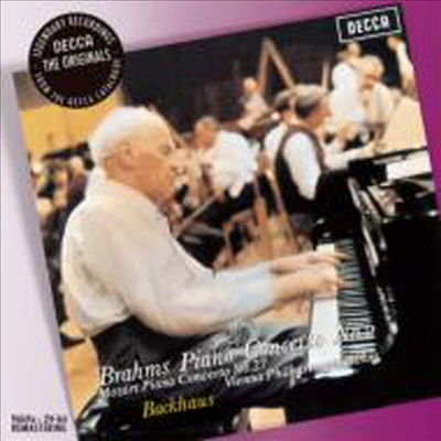 브람스: 피아노 협주곡 2번, 모차르트: 피아노 협주곡 27번 (Brahms: Piano Concerto No.2, Mozart: Piano Concerto No.27) (일본반)(CD) - Wilhelm Backhaus