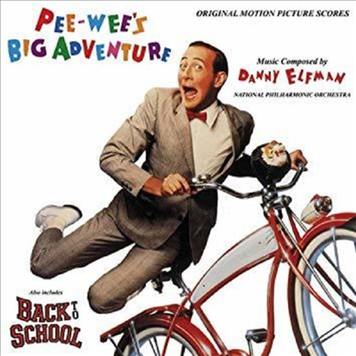 Danny Elfman - Pee-Wee&#39;s Big Adventure (피위의 대모험) (Soundtrack)(Score)(LP)