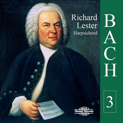 바흐: 하프시코드 작품 3집 (Bach: Works for Harpsichord Vol.3) (2CD) - Richard Lester